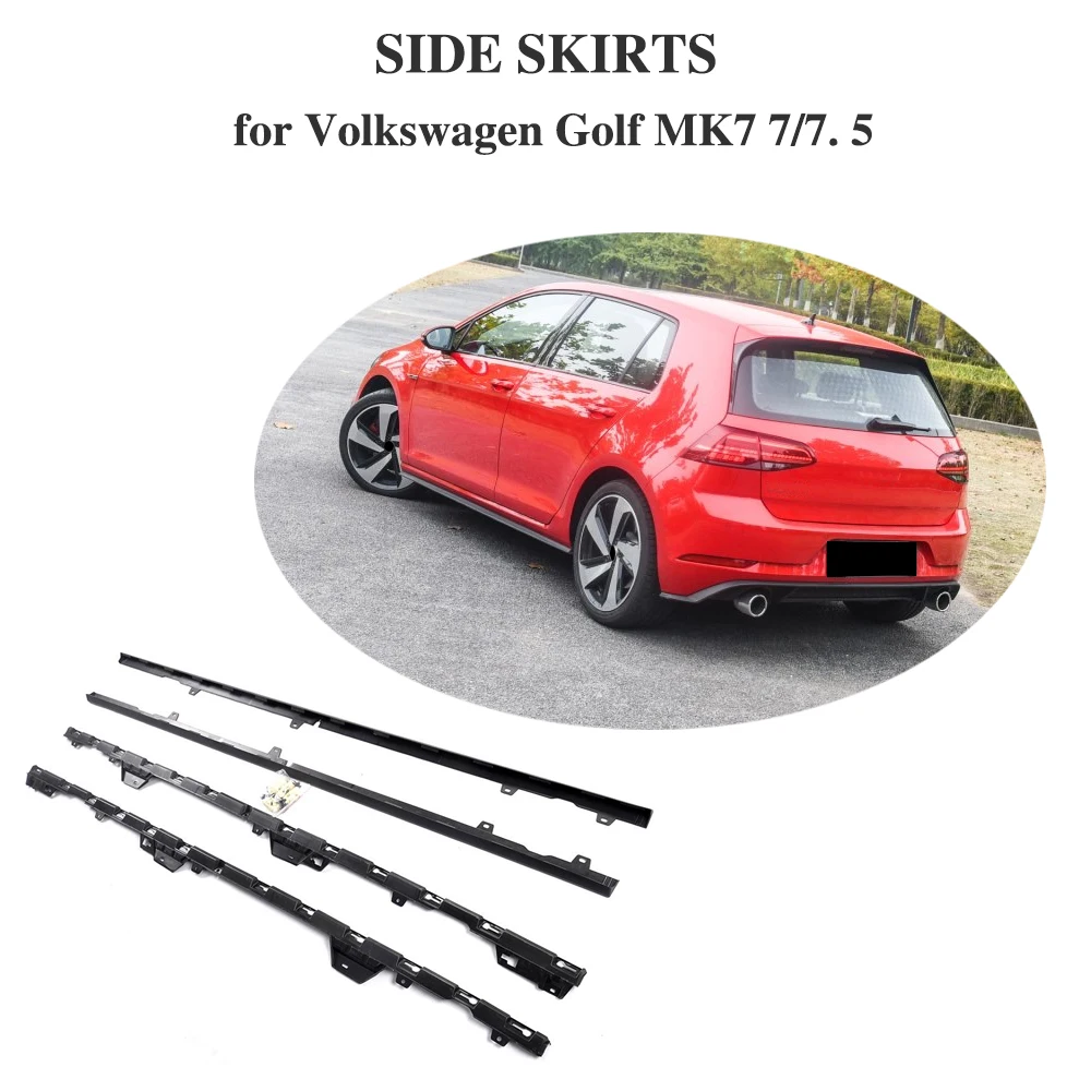 4 шт. защитные накладки на дверь для Volkswagen VW GOLF 7 5 R Line Hatchback 2014 2018|Наклейки