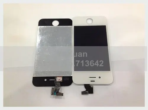 Free Shipping For 50pcs/lot! LCD Replacement Assembly (LCD Display + Touch Screen Glass) for IPhone 4 4G | Мобильные телефоны и