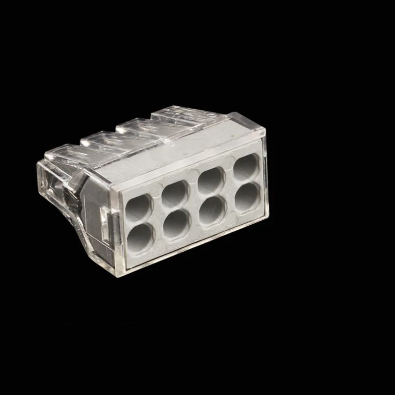 

PCT-108 push in wire connectors terminal blocks 8 pins