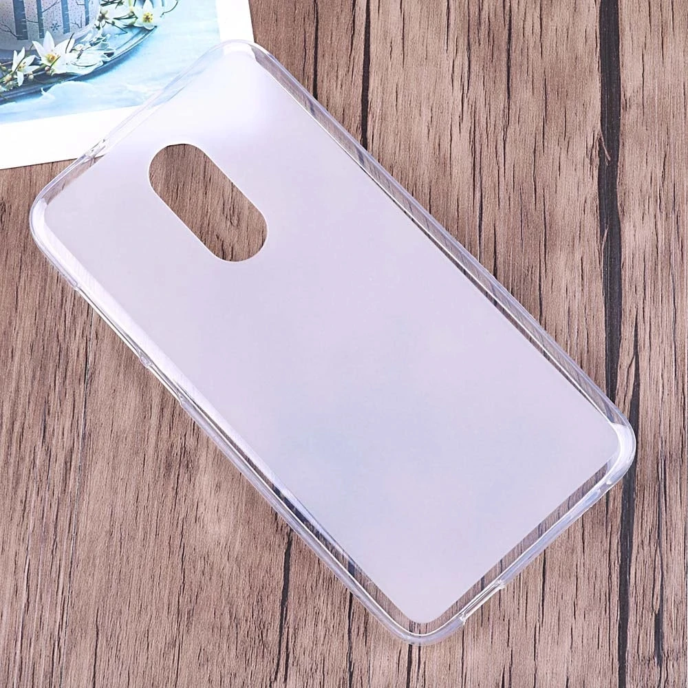 Цветной чехол-накладка из мягкого ТПУ для Alcatel A3 Plus 5 in 5011A Pudding противоскользящий