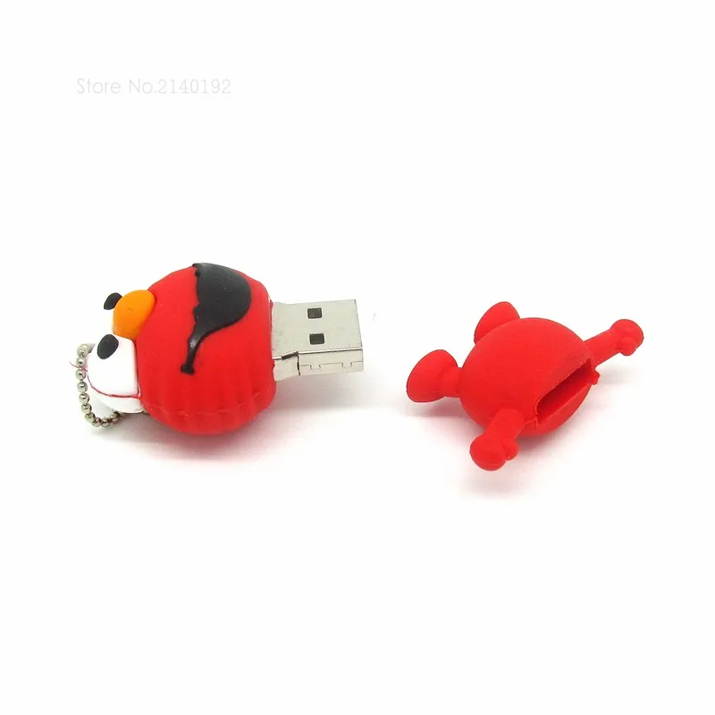 Мультяшный флэш-накопитель Улица Сезам лягушка USB 32 ГБ 16 8 4 2 0 флэш-Ручка U-диск