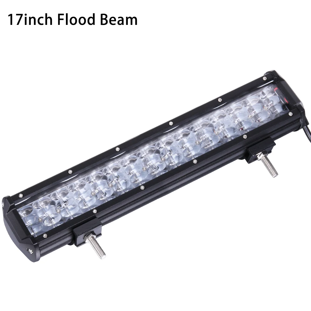 1PC 17 inch 180W 4 6,5 12 17 20 22 дюймов светодиодный светильник бар 4 ряда светодиодный бар светодиодный рабочий светильник для МАШИНЫ ТРАКТОРА Offroad Грузовик 4x4 4WD ATV внедорожник автомобиля 12V 24V - Цвет: 1PC 17 inch 180W