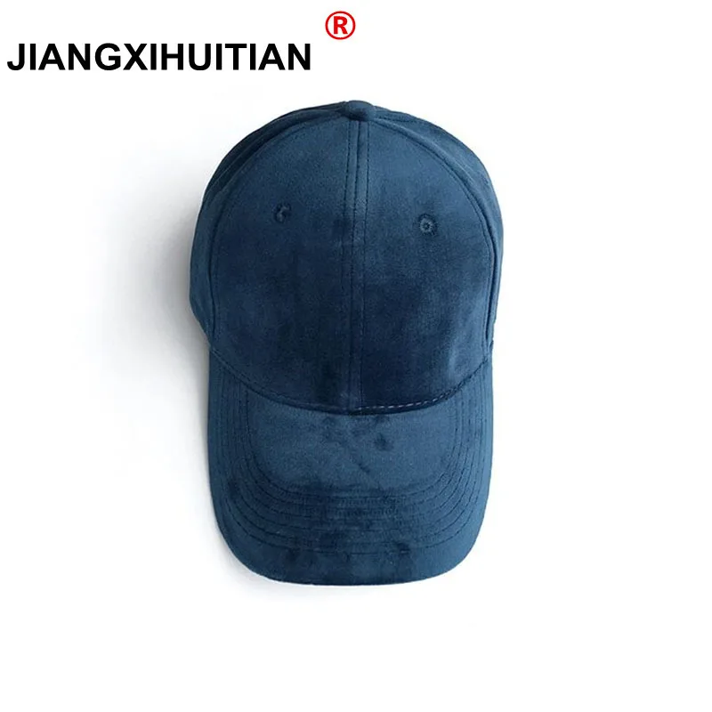 Бархатная бейсболка jiangxihuitian новая брендовая Кепка в стиле хип хоп на плоской
