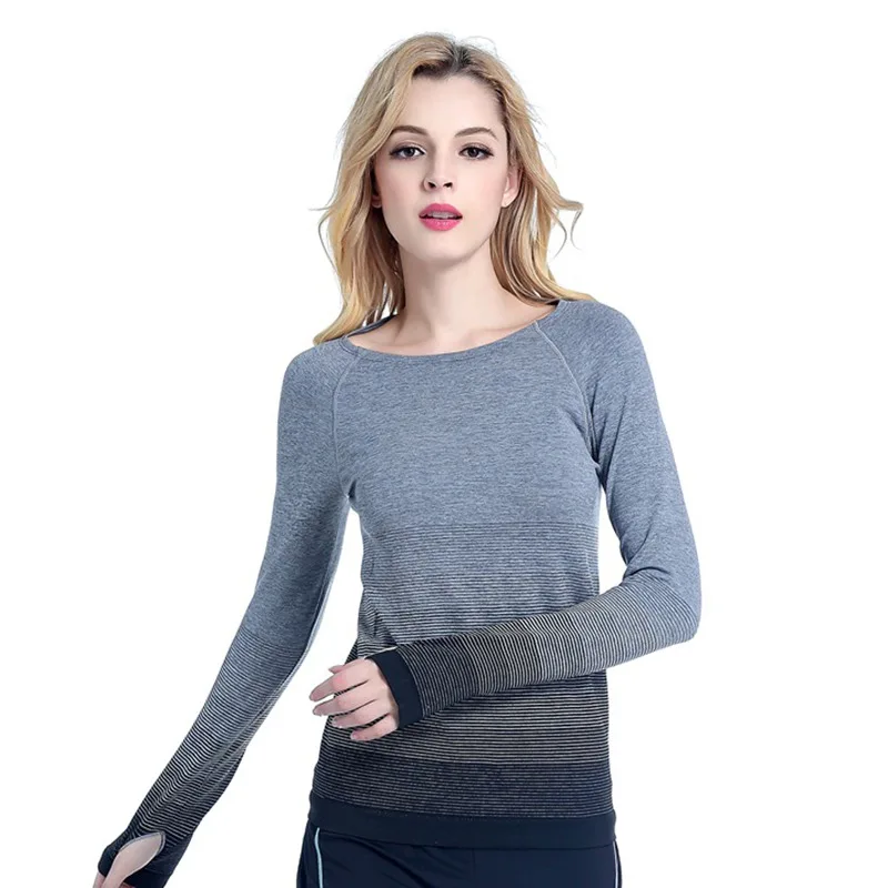 Женская футболка с длинным рукавом компрессионные колготки для фитнеса | одежда