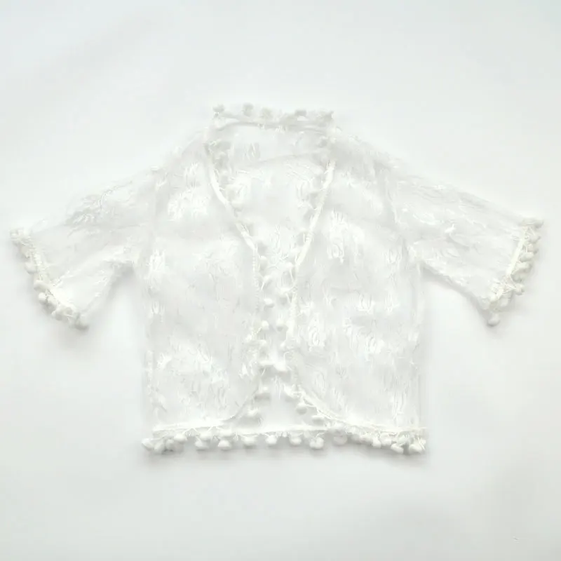 Summer new girls condole belt splicing flower dress + princess bud silk coat two-piece outfit | Детская одежда и обувь