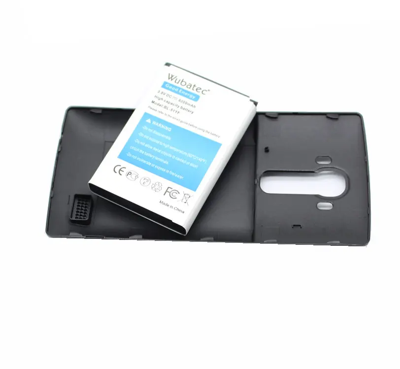 Wubatec 1x6000mAh G4 BL 51YF Расширенная батарея + задняя крышка для LG H818 VS999 VS986 US991 F500 F500S F500K