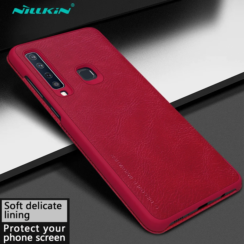 Nillkin Qin флип чехол для samsung Galaxy A9s защитный A9 Star Pro 2018 телефон случаях чехол|case acer iconia