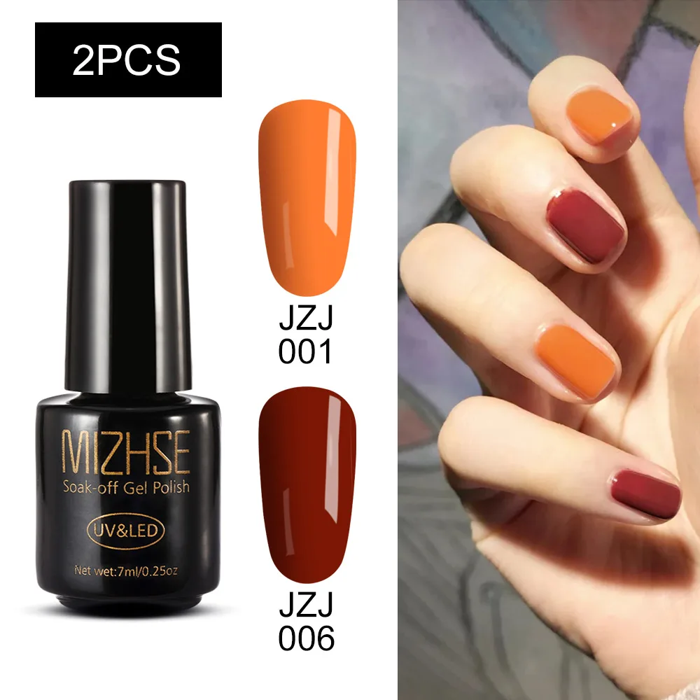 MC-2GELS-10 Набор гель-лака для ногтей MIZHSE, 3 шт., для маникюра, УФ-Гель-лак, светодиодный, профессиональный, все для лака, инструменты для маникюра, набор для салона - Цвет: MC-2GELS-10