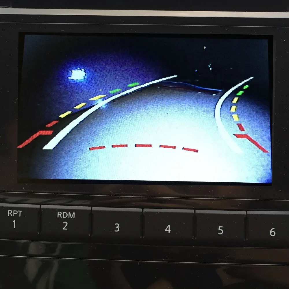 Автомобильная парковочная помощь Водонепроницаемая HD CCD интеллектуальная