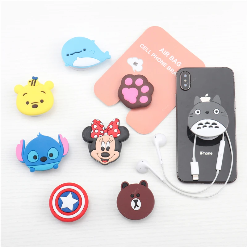 Милое мультяшное кольцо держатель для телефонов мобильный телефон