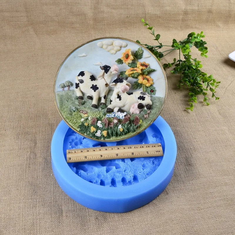 Круглая форма для мыла силиконовая Конфета из смолы чаколатная DIY Инструменты
