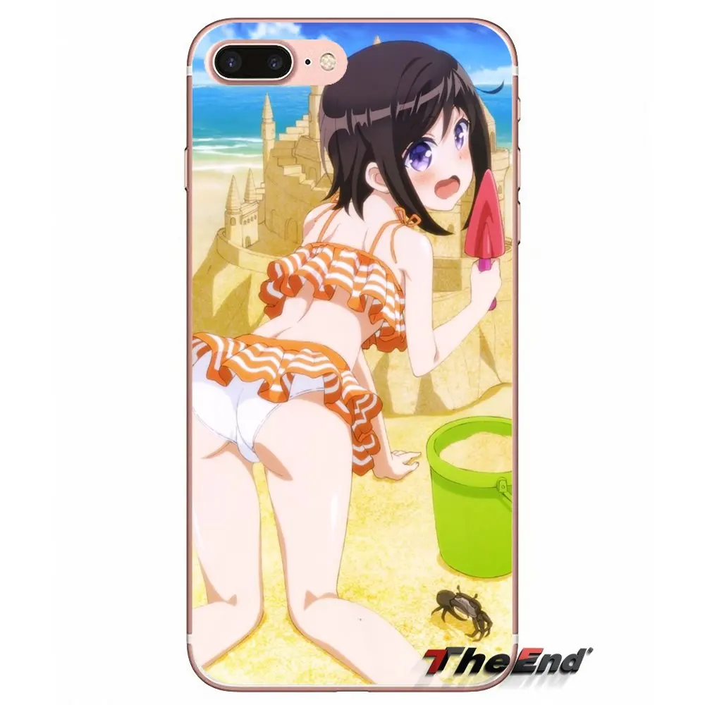 Силиконовый чехол для iPhone X 4 4S 5 5S 5C SE 6 6S 7 8 Plus Samsung Galaxy J1 J3 J5 J7 A3 A5 2016 2017 Imouto sae Ireba Ii anime