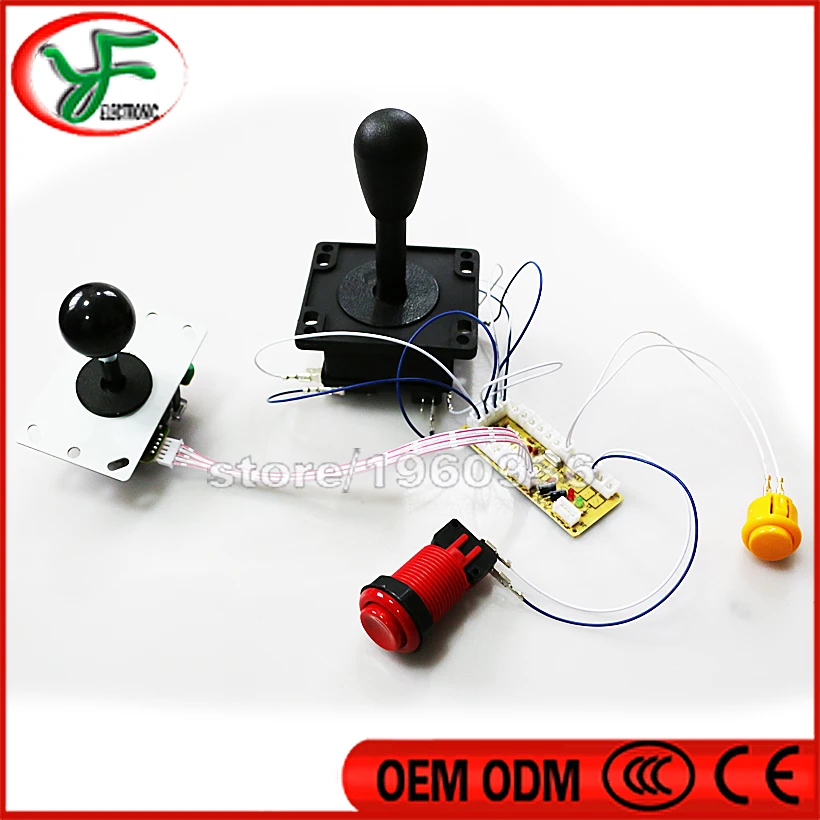 Бесплатная доставка 10 шт./лот джойстик SANWA в американском стиле с нажимной