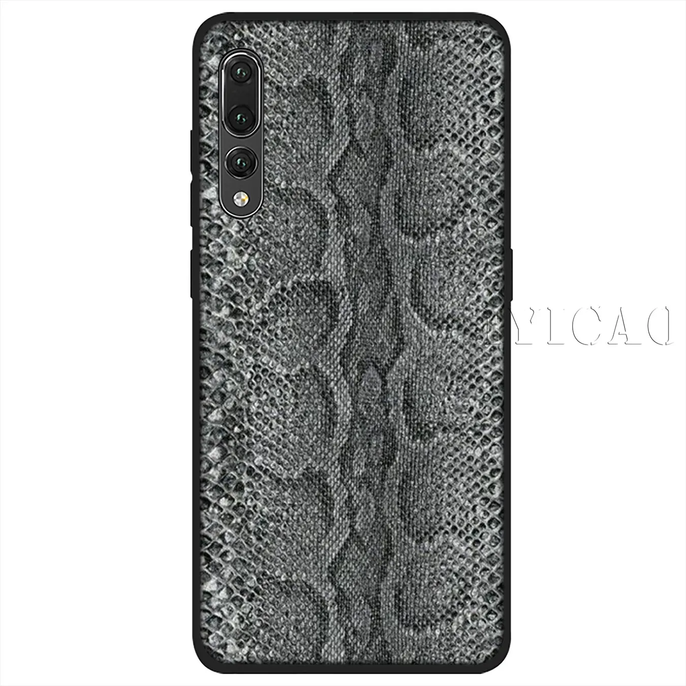 IYICAO Snake Skin DIY Leopard Drawing Soft Silicone Case for Huawei P30 P20 Pro P10 P9 P8 Lite Mini 2017 2016 P smart Z 2019 |