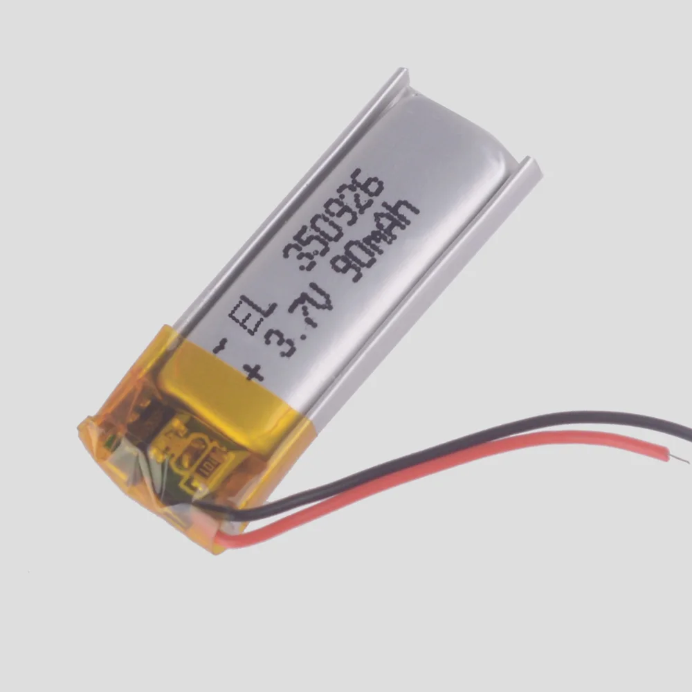 3 7 V 90mAh 350926 литий полимерный ионный аккумулятор для Mp3 MP4 MP5 GPS Мобильный bluetooth