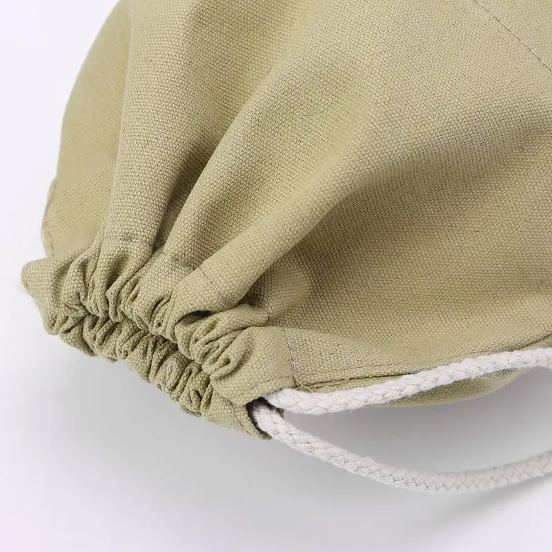 Cinch Sack холст хранения школьная сумка с кулиской для спортзала пакет рюкзак сумка