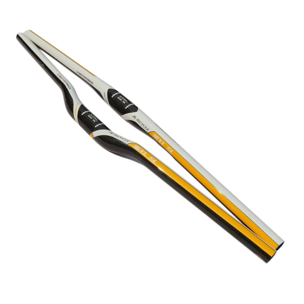 RXL SL Горный велосипед горный карбоновый MTB руль плоский Сверхлегкий 3K глянцевые