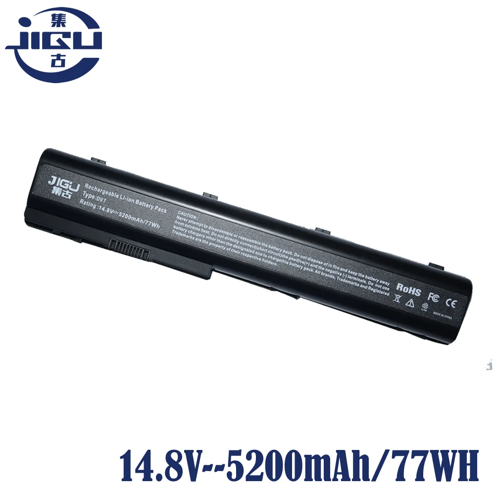 Аккумулятор JIGU для HP Pavilion DV7 DV8 HDX X18 8 ячеек 1 2 2|battery for hp|battery hp pavilion8 cell |