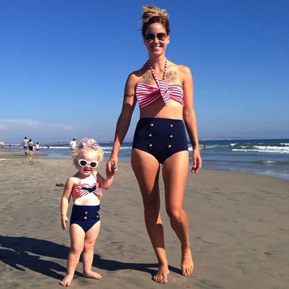 Комплект из 3 предметов для маленьких девочек лямки купальников купальный костюм