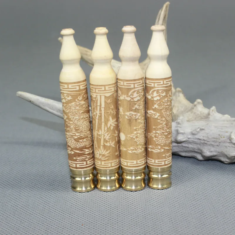 12 мм Пан Ян Дерева Прекрасно Круглый Рупор Деревянные Фильтр Петля Тип Мини