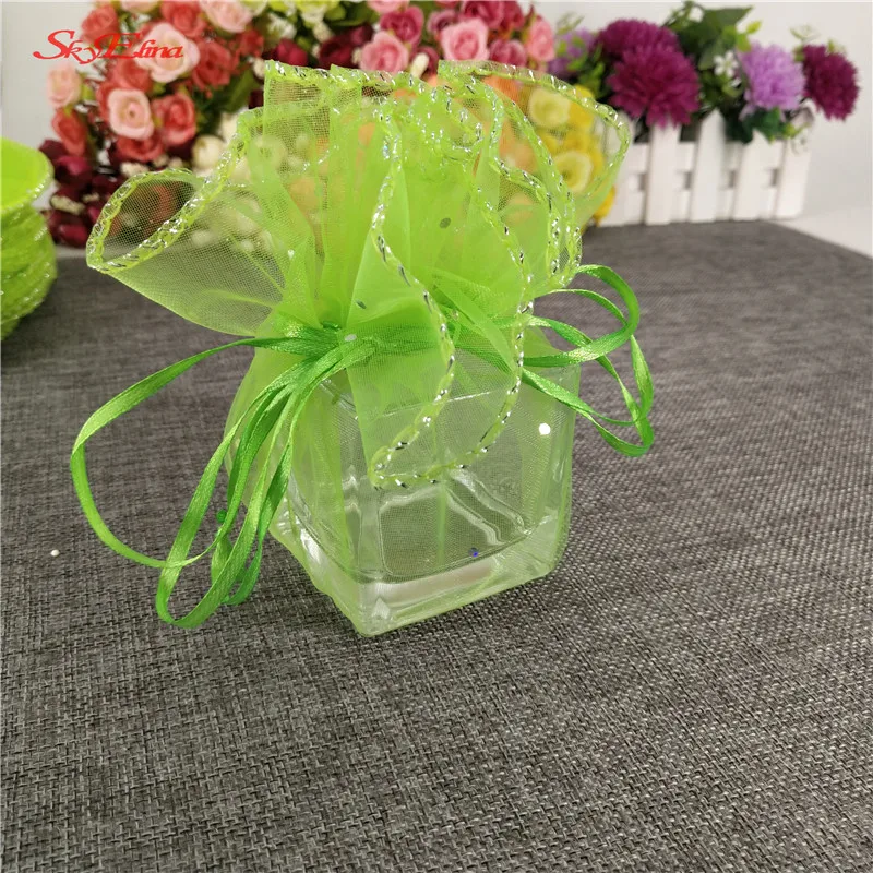 26cm/35cm 1000pcs/lot Jewelry Packaging Display Drawable Organza Bags Gift Pouches Packing DIY Wedding Supplies 5z | Дом и сад