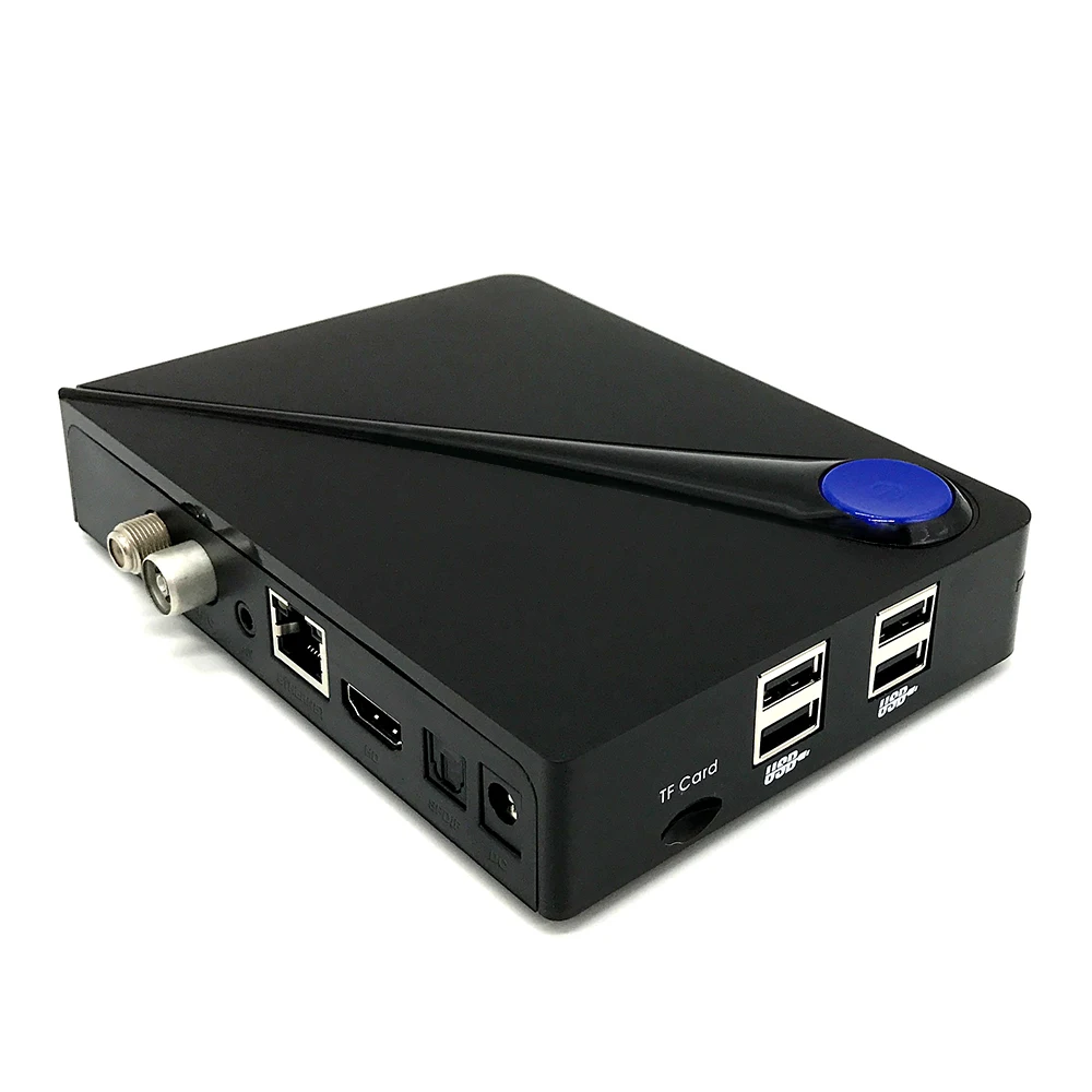 Magicsee C300 DVB S2 T2/C ТВ коробка Android 6 0 Amlogic S905D Smart коробке 2 ГБ 16 2.4g WiFi телеприставки 4 К
