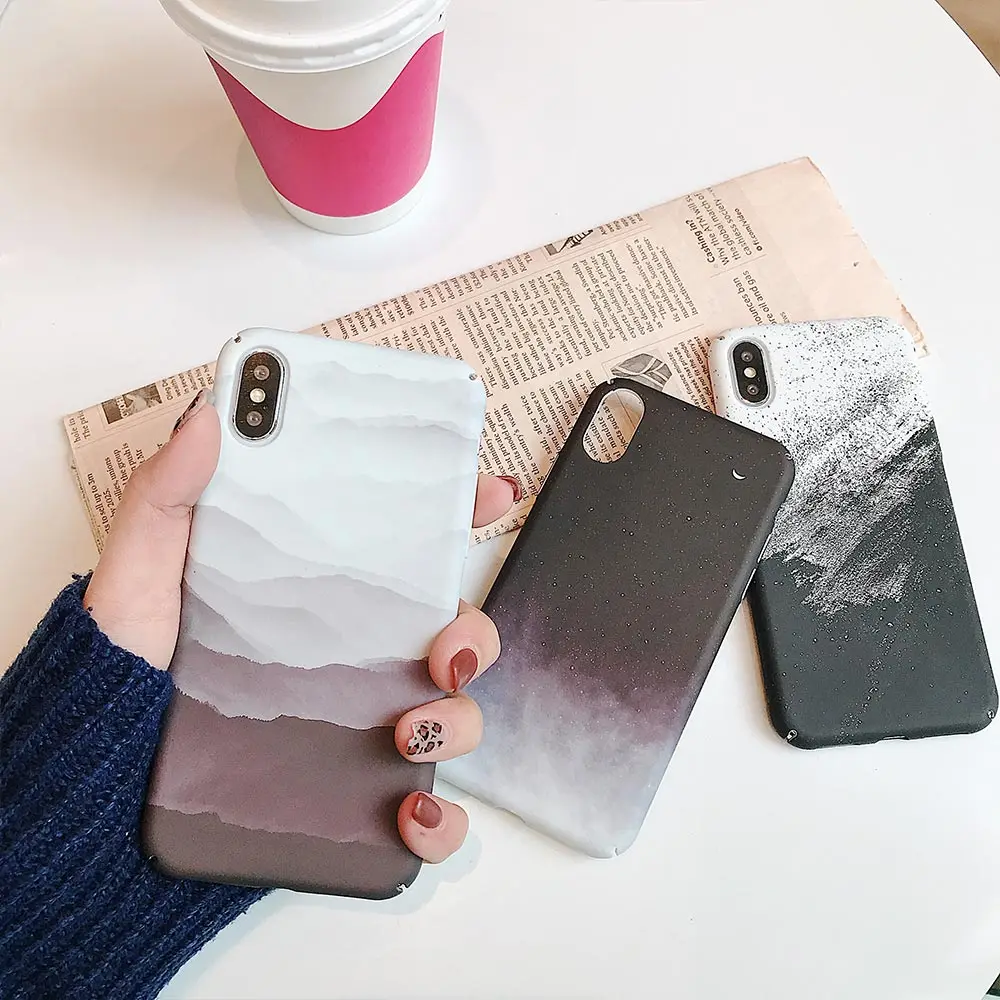KISSCASE чехол для телефона Xiaomi Redmi Note 7 6 iPad Pro 6A S2 mi 9 8 A2 Lite пики лесного пейзажа жесткая