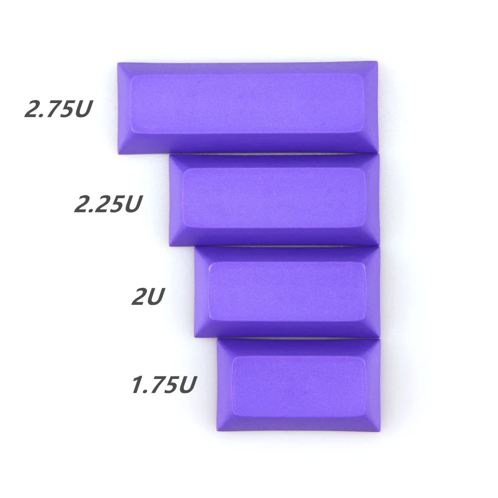 Пустые колпачки для ключей dsa pbt 2.75U/2.25U/2U/1.75U переключателей cherry mx механическая