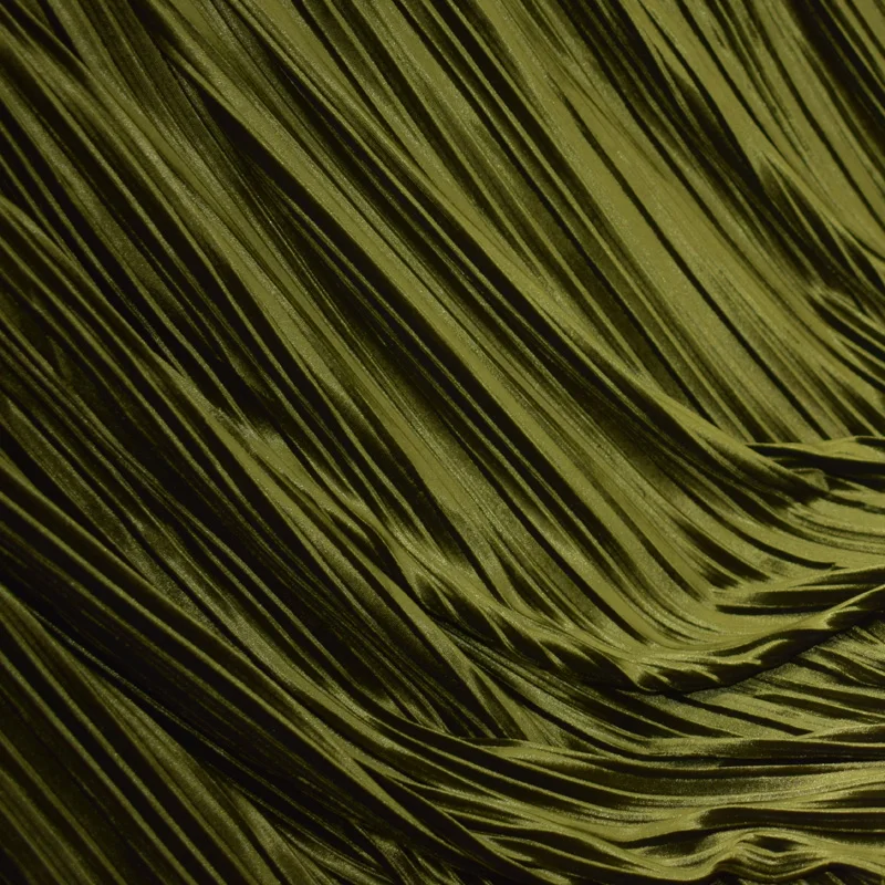 Лидер продаж 2017 новая модная плиссированная ткань с металлическим блеском