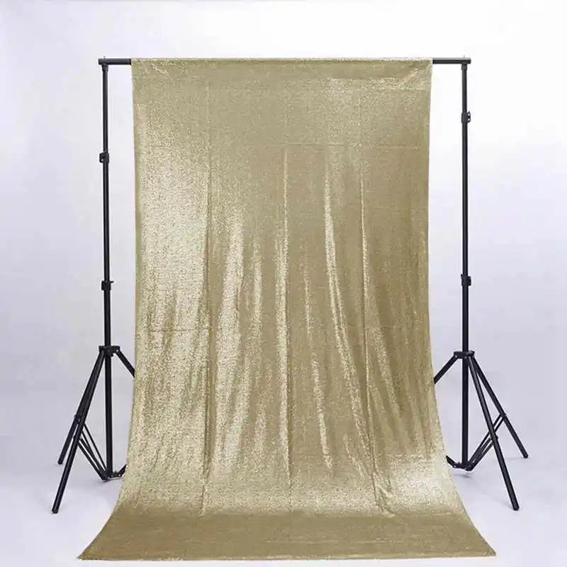 Matte Gold Золотые темно-золотые блестки фоны вечерние Свадебная фотокабина фон декор блесток шторы драпировка Светодиодная панель-629 - Цвет: Matte Gold