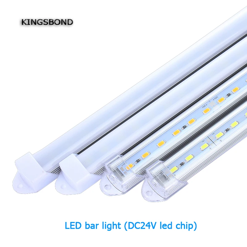 5 шт. 50 см 24 В постоянного тока светодиодная полоса освещения 5630 с крышкой ПК