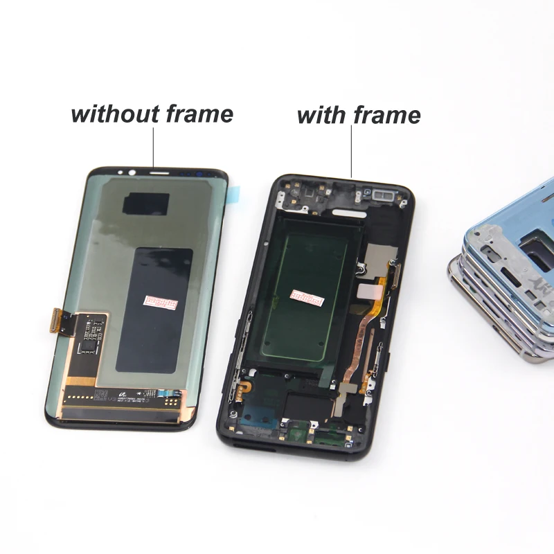 Дисплейный модуль для SAMSUNG Galaxy S8 G950F G955 с рамкой и инструментами|Экраны мобильных