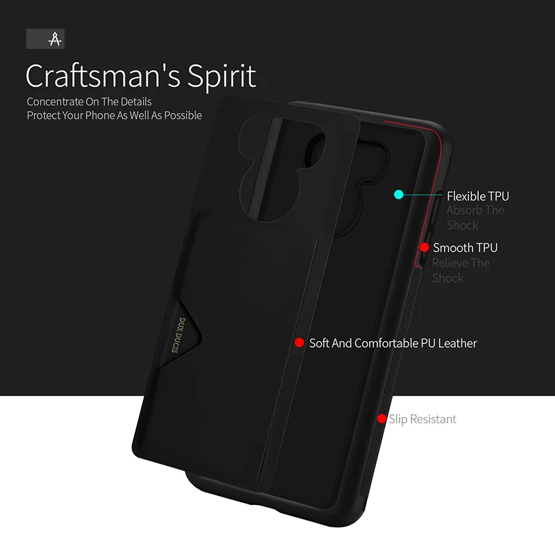 Card Case For LG G6 Dual PU Leather + TPU Protective Wallet Phone Cover Cases for lgg6 5.7 inch Original DUX Brand Coque |