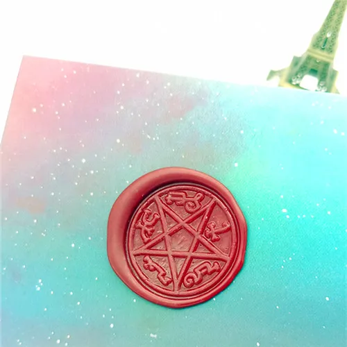 Сверхъестественная ловушка для дьявольской ловушки штамп восковой печати