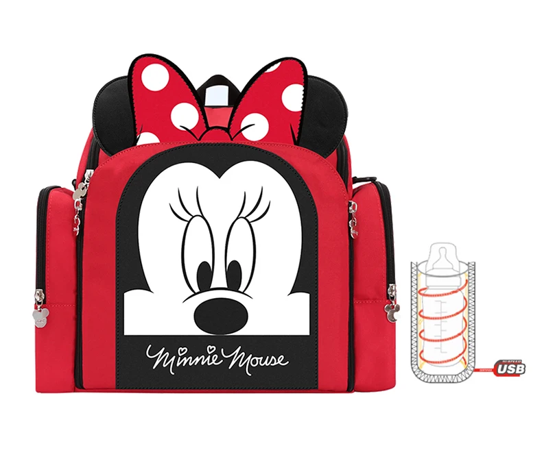 Сумка для детского обеденного стула disney, многофункциональная сумка для подгузников, переносное безопасное сиденье, водонепроницаемая сумка для мамы, рюкзак для подгузников для путешествий