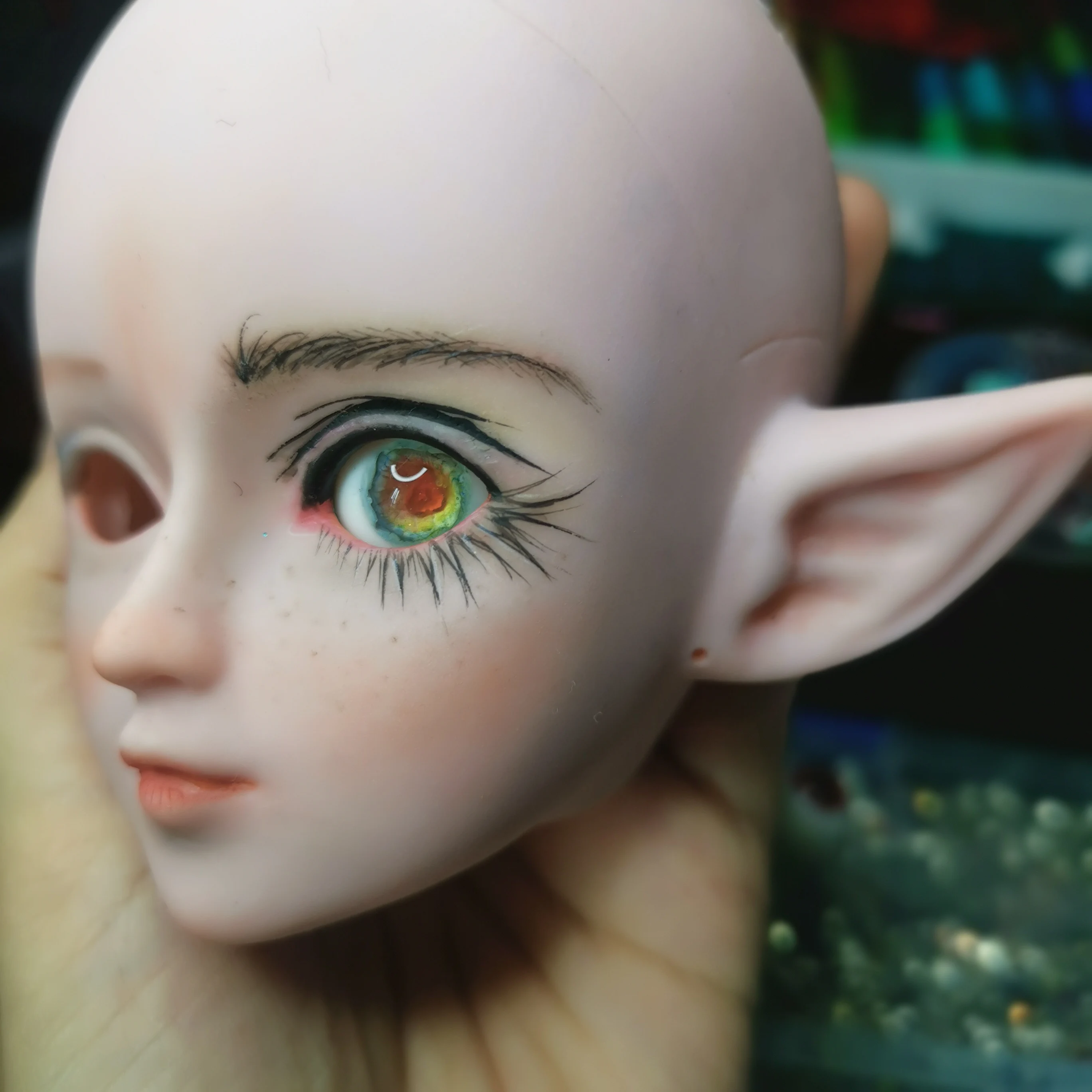 Глаза BJD из смолы глаза желтые зеленые радужные красные для 1/3 1/4 1/6 bjd LUTS DOD MSD SD AS DZ