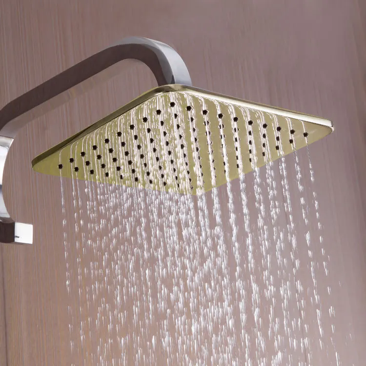 Высококачественный латунный роскошный Хромированный и Золотой смеситель для