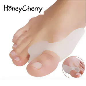 Силиконовый разделитель большого пальца стопы Hallux вальгус палец ноги, с одним отверстием