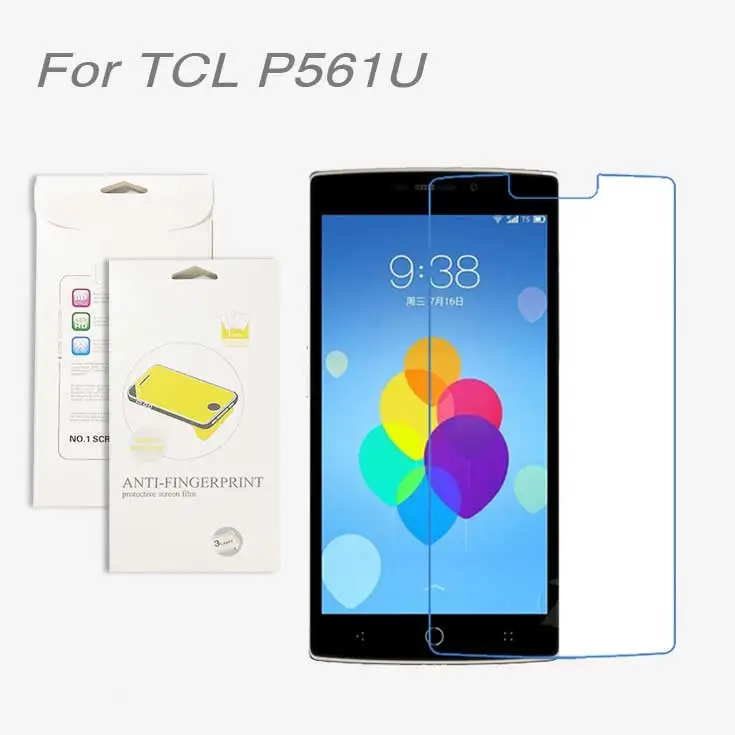 Для TCL p561u 3 шт./лот высокий ясный ЖК дисплей Экран протектор Плёнки защитный