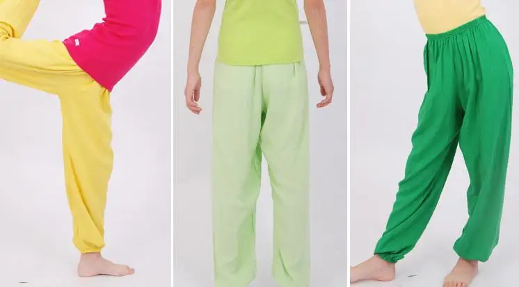 Брюки унисекс из хлопка для детей и взрослых 13 цветов летние весенние штаны