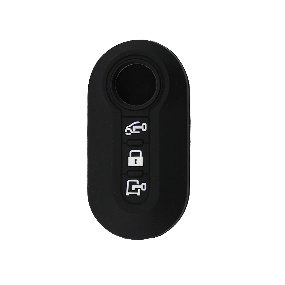 Чехол для автомобильного ключа OkeyTech силиконовый резиновый чехол Fiat 500 500X 500L 500C