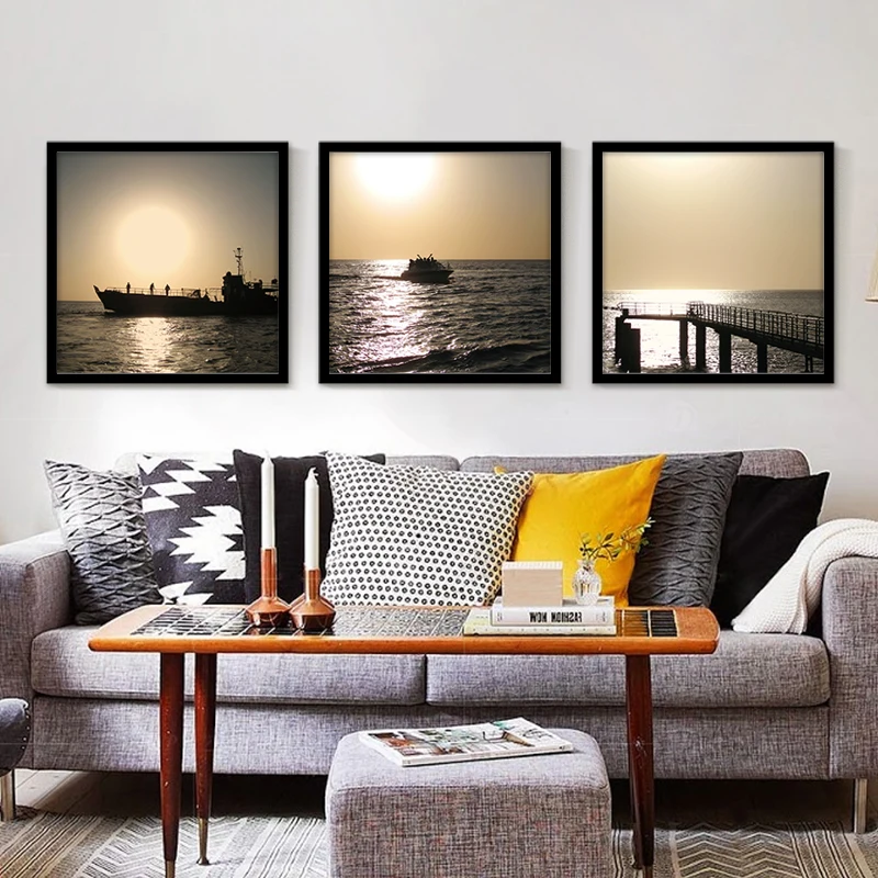 Хит продаж 2021 Триптих Художественная печать плакат Настенная декоративная