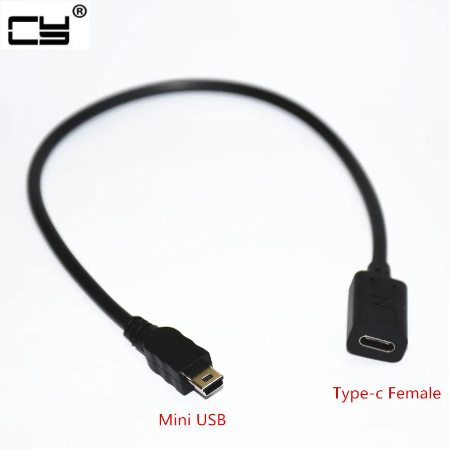 Переходник под прямым углом 90 градусов с разъемами USB 3 1 типа c и Mini папа Кабель