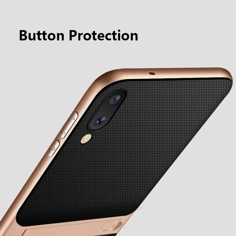 Чехол-подставка для Samsung S10 S10Plus мягкий силиконовый Жесткий ультратонкий