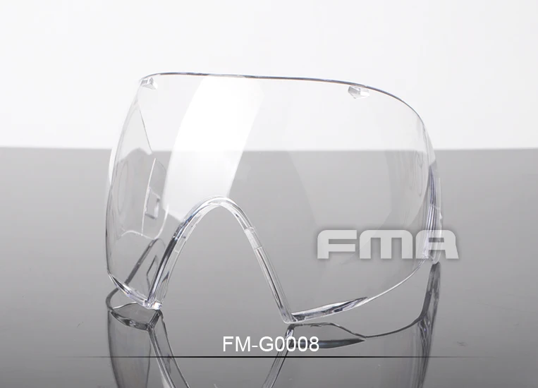 FMA F1 Полнолицевая поликарбонатная линза с одним слоем для FM-F0022-FM-F0025, маска