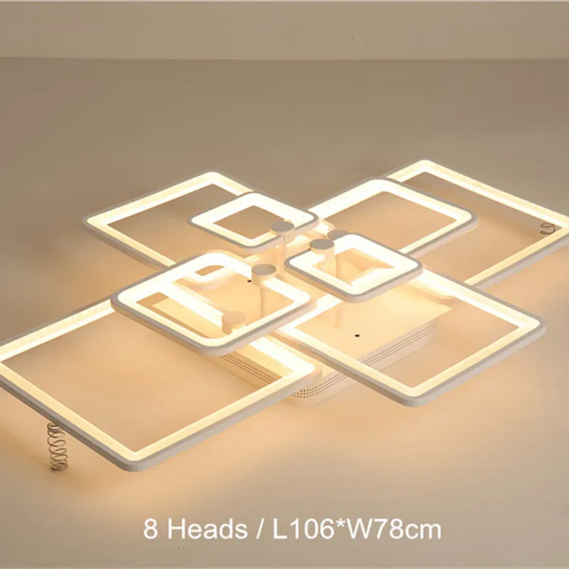 Современная светодиодная Люстра для гостиной столовой спальни Кухонный