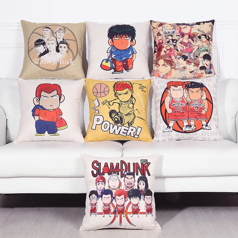 Аниме Баскетбол Shohoku 10 ханамичи сакураги Rukawa акаджи каэде подушка для дивана