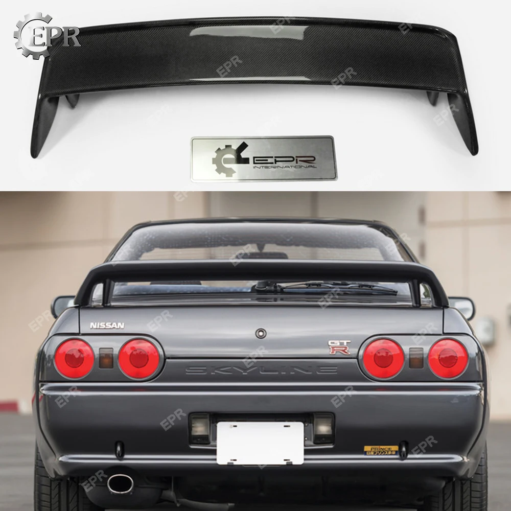 OEM задние комплекты крыла для Nissan Skyline R32 GTR углеродное волокно задний багажник