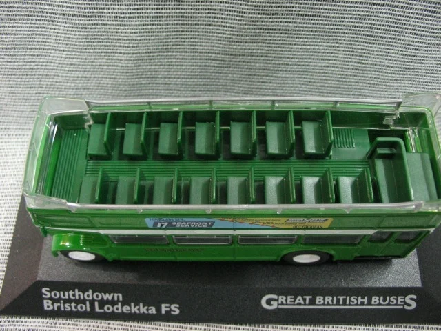 1:72 Лондон Двухэтажный автобус саутдаун Bristol Lodekka FS модель автомобиля|car model|tour busmodel