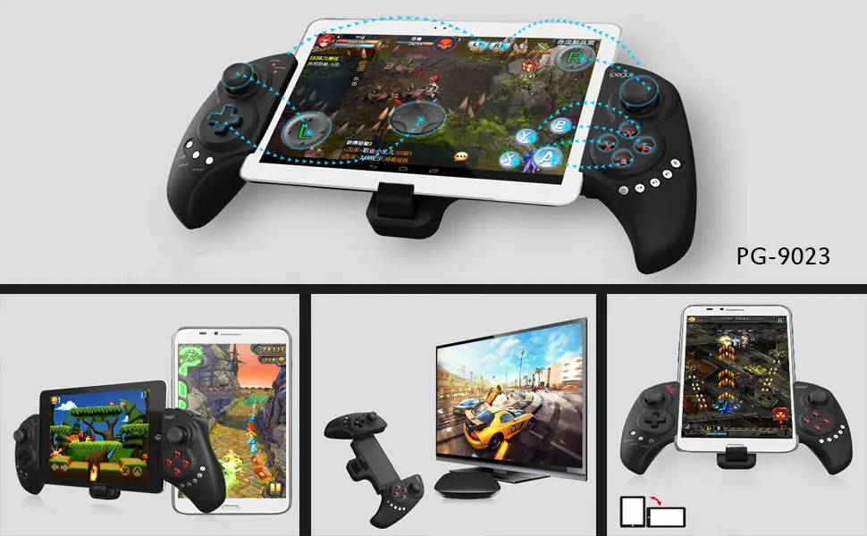 IPega PG-9023 беспроводной Bluetooth геймпад контроллер для Android/iOS/Tablet PC телескопическая ручка игровой джойстик для Pad Win 7 8 10